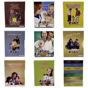 Lot of 8 CEV Multimedia Pathway Unit Child Care Family Educational DVDs